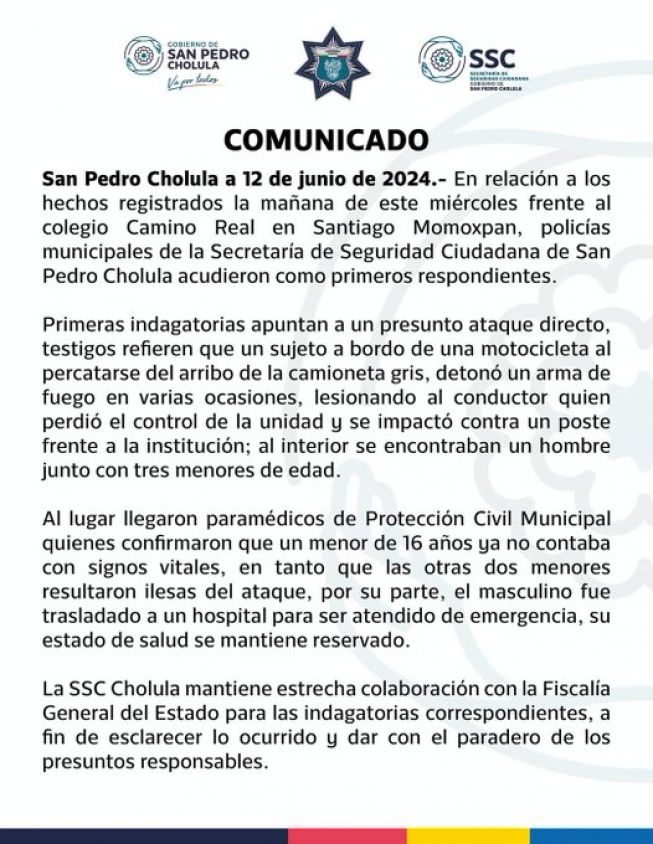 COMUNICADO 