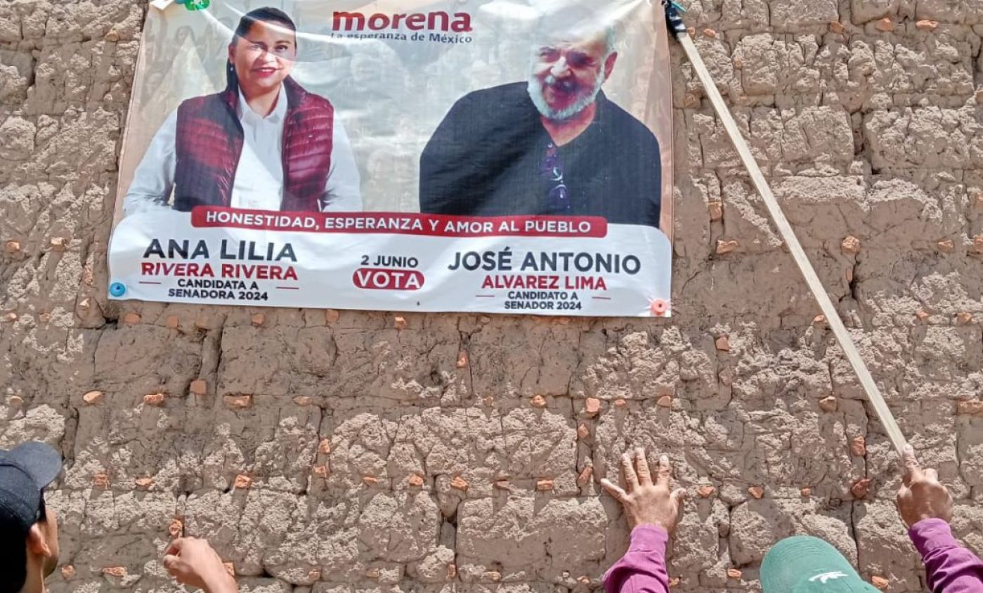 Retiran propaganda electoral del Senador Electo José Antonio Álvarez Lima