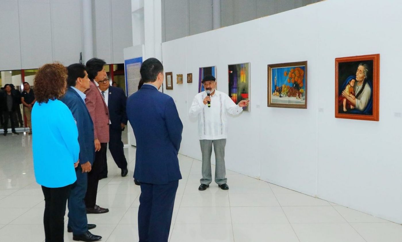 Invita UATx a visitar exposición del artista Martín Rojas