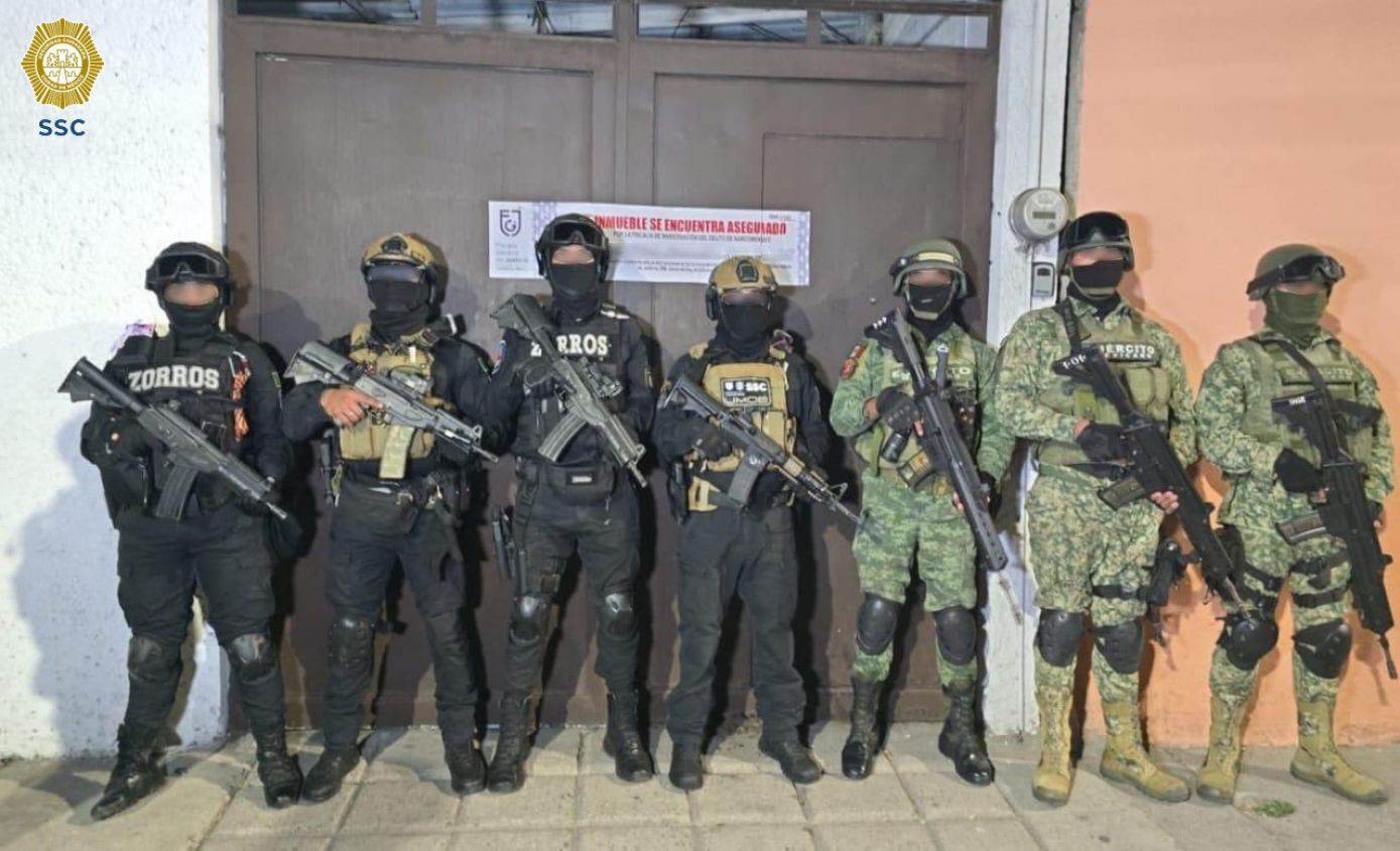 Aseguran 100 kilos de droga en Iztapalapa, CDMX