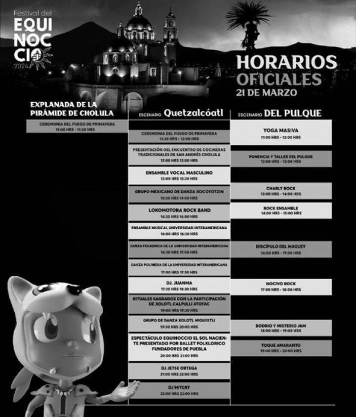 Festival “Equinoccio 2024” listo para recibir a miles de visitantes