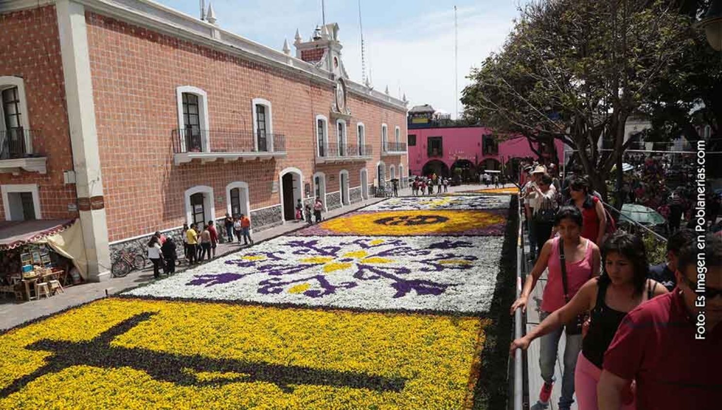 Atlixco tendrá mosaico de flores, tapetes de aserrín y danzas por la primavera