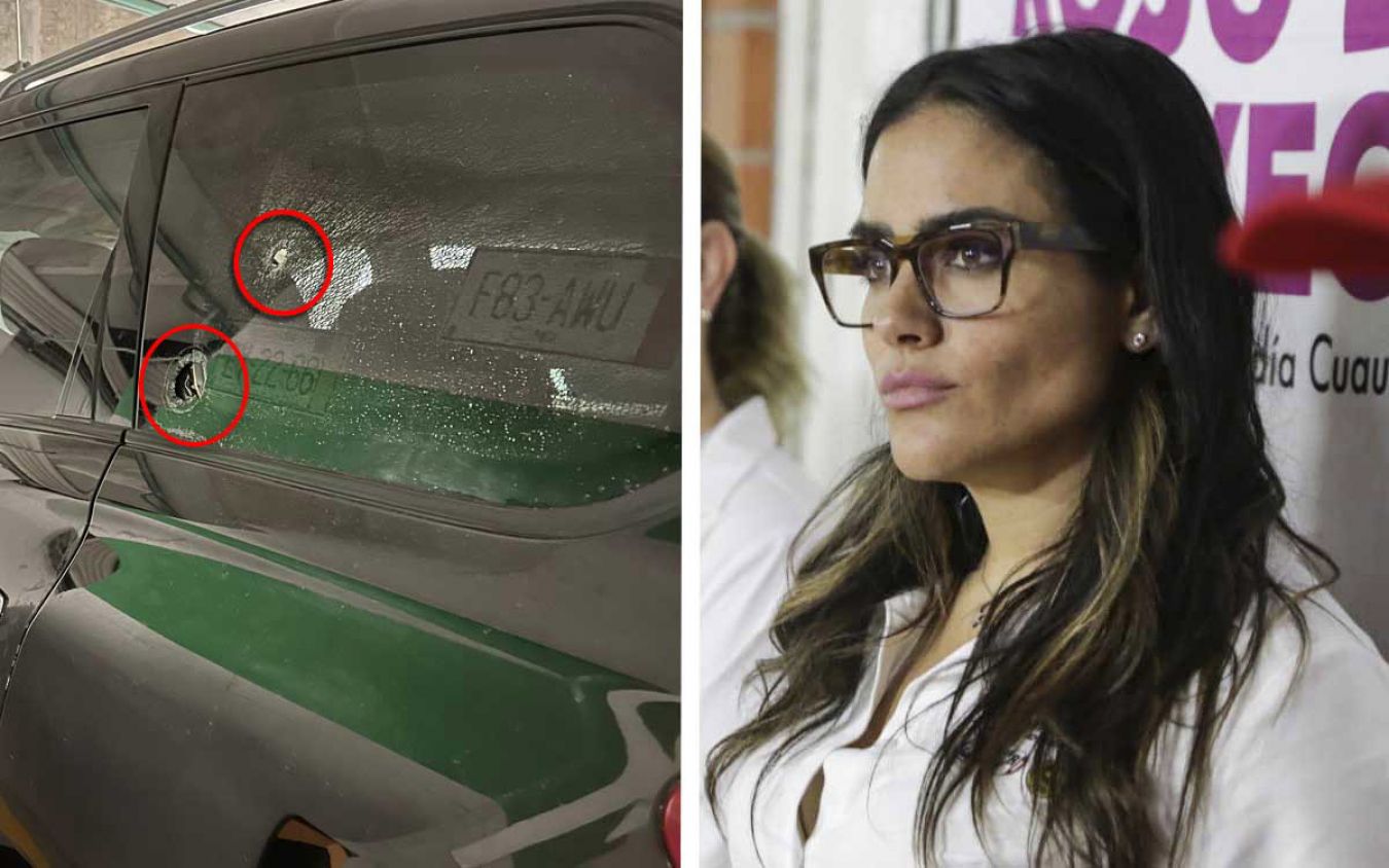 Alessandra Rojo denunció el ataque en su contra 