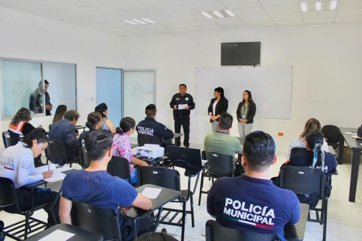 Personal de la SSPPC recibe capacitación en Derechos Humanos para fortalecer función policial