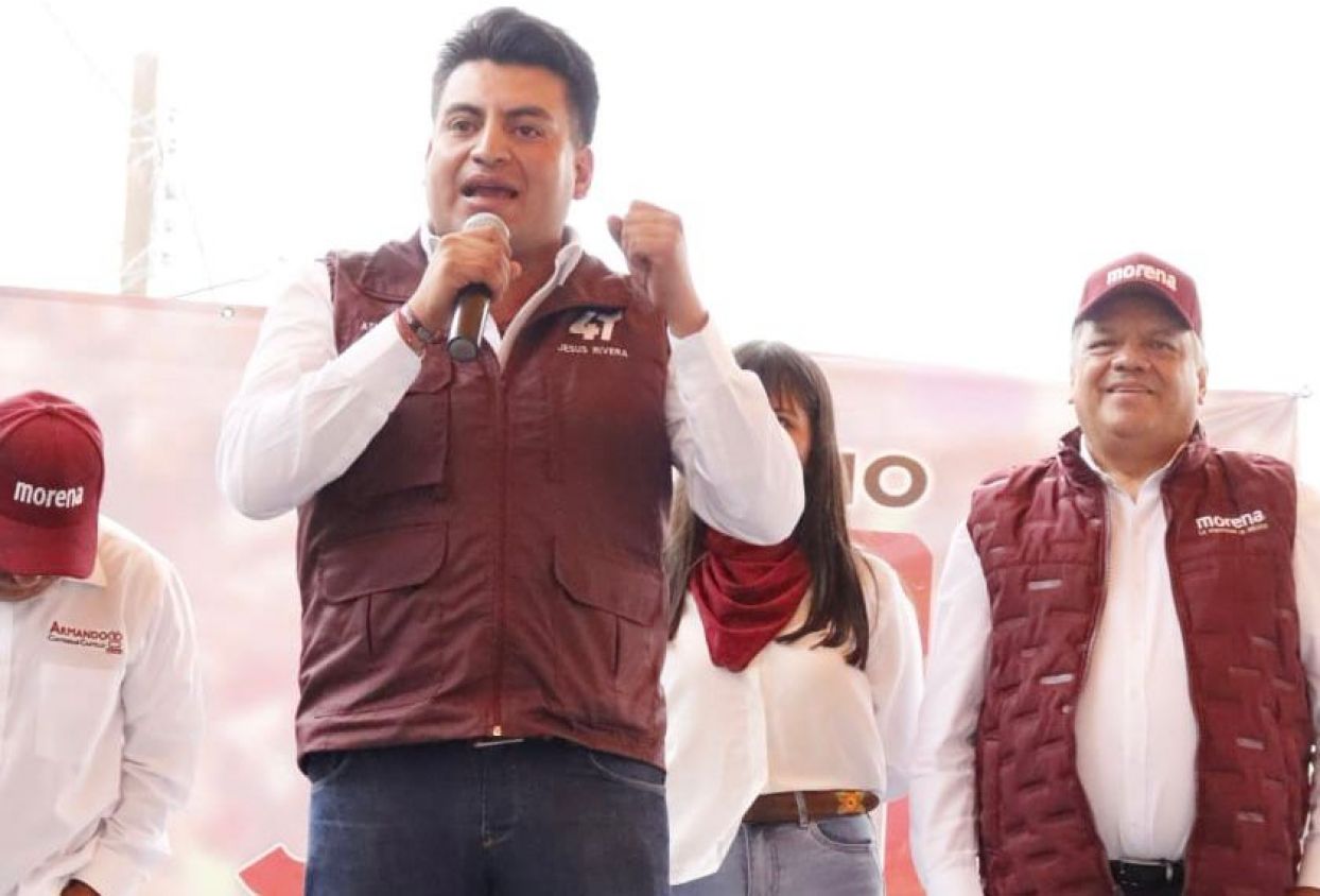 Jesús Rivera logra un histórico cierre de campaña en Atltzayanca