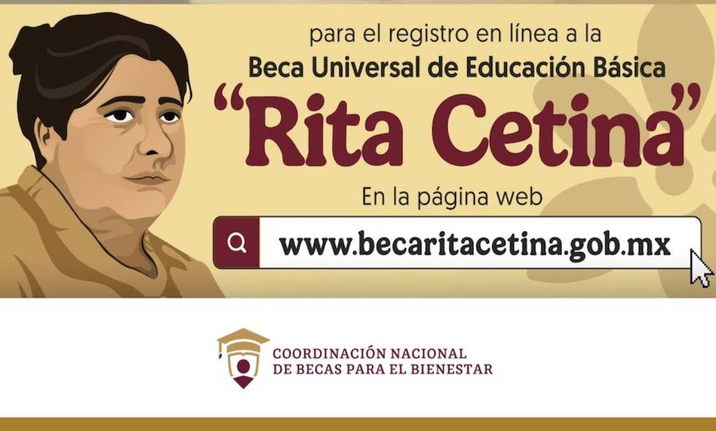Comienza el registro para la Beca Rita Cetina Gutiérrez 2024 para secundaria y obtener 1900 pesos