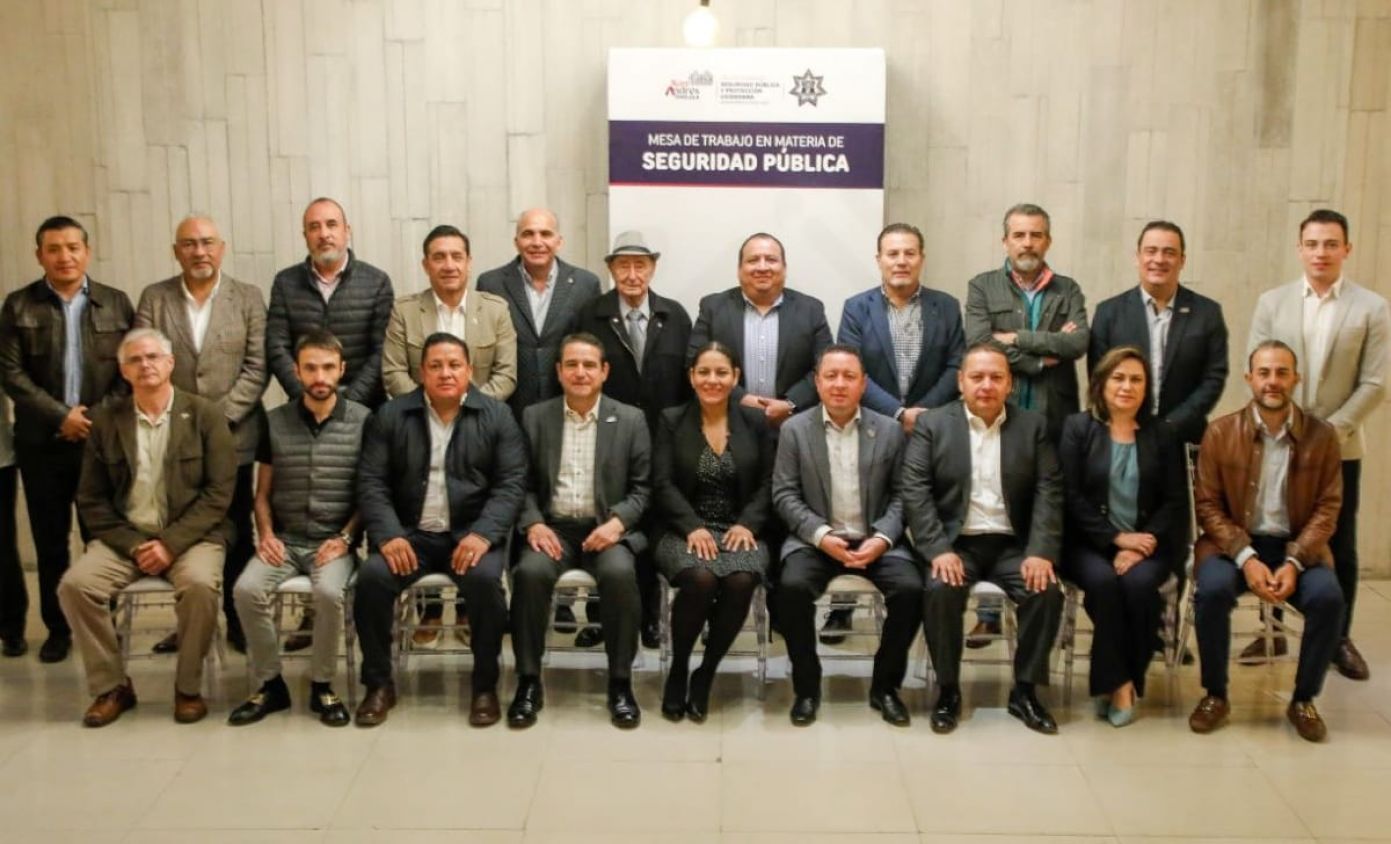 Encabeza Lupita Cuautle mesa de trabajo en materia de seguridad con organismos y cámaras empresariales