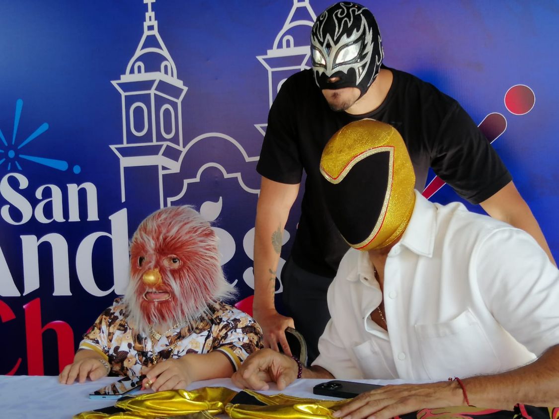 Lucha libre con Tinieblas Jr, Alushe, Ateneo y muchos más este 1º de diciembre en San Andrés Cholula
