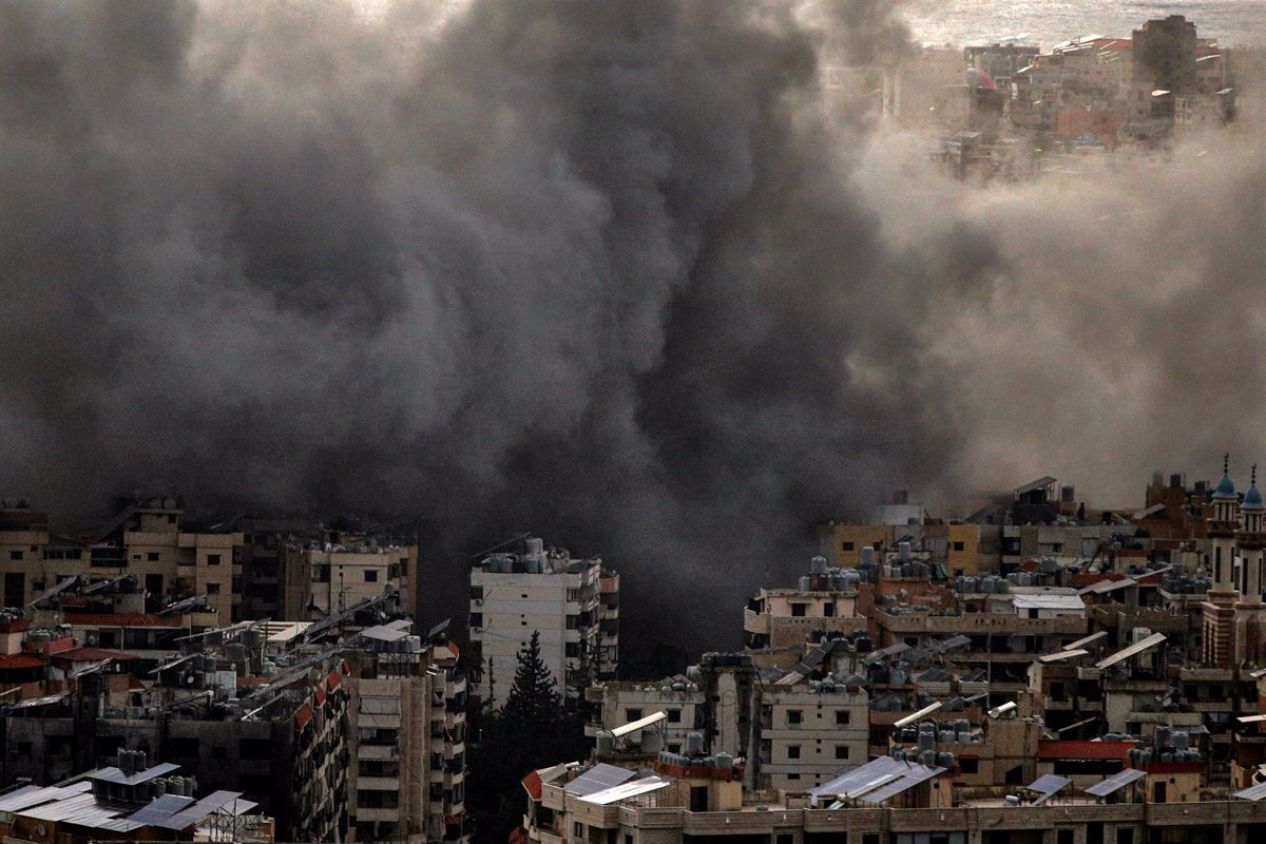 Israel lanza nueva oleada de ataques contra Hezbolá en Beirut