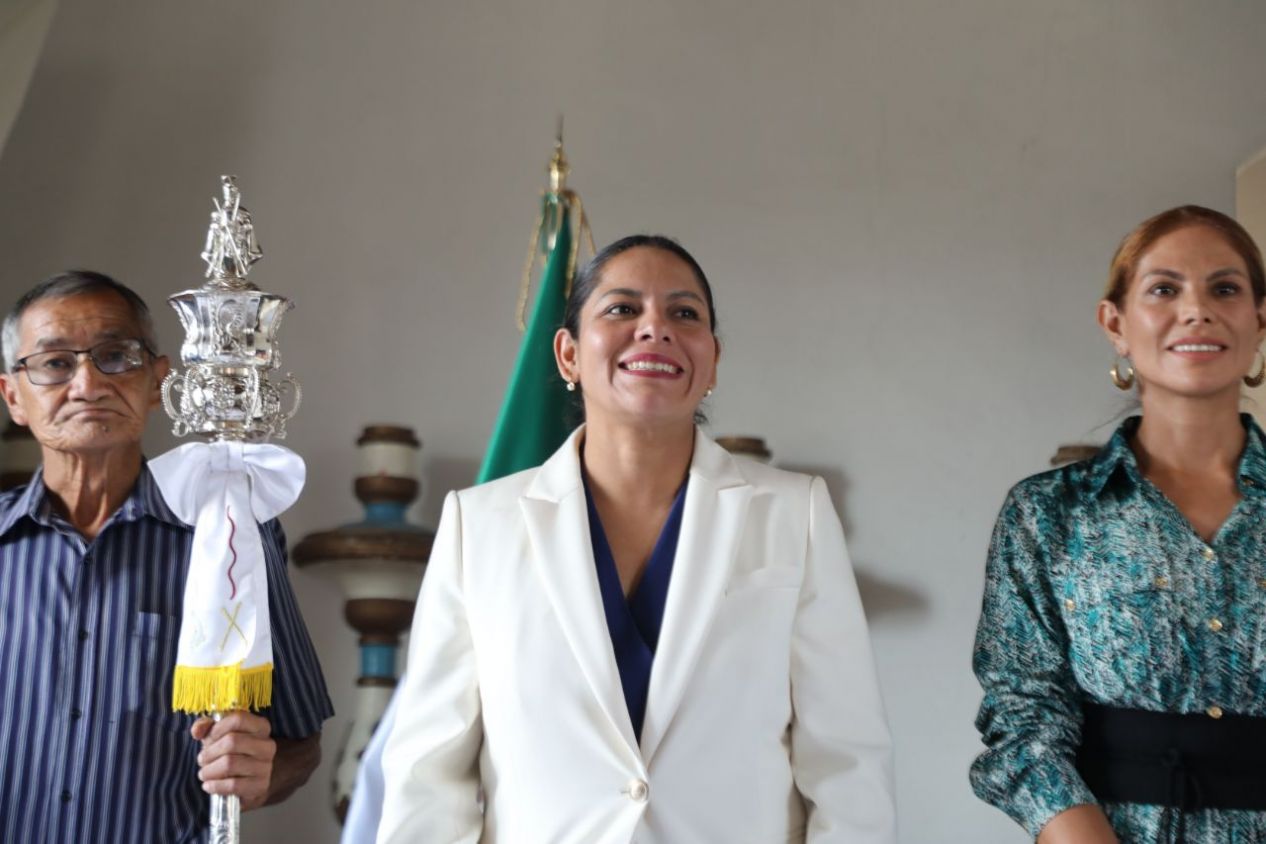 Presenta Lupita Cuautle las actividades de la Feria Patronal San Andrés Cholula 2024