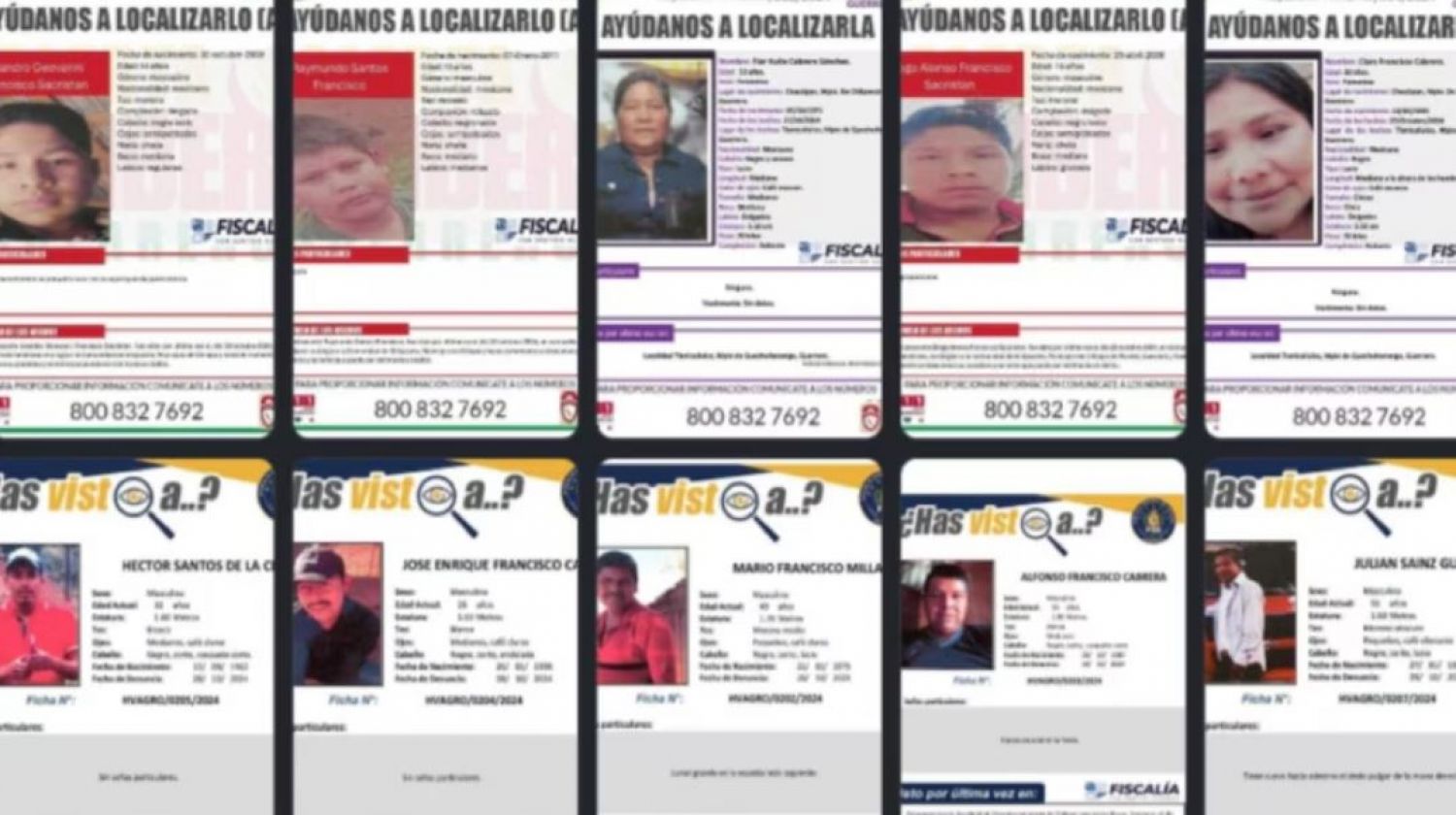 FGE Guerrero ofrece 1 millón por información de comerciantes desaparecidos