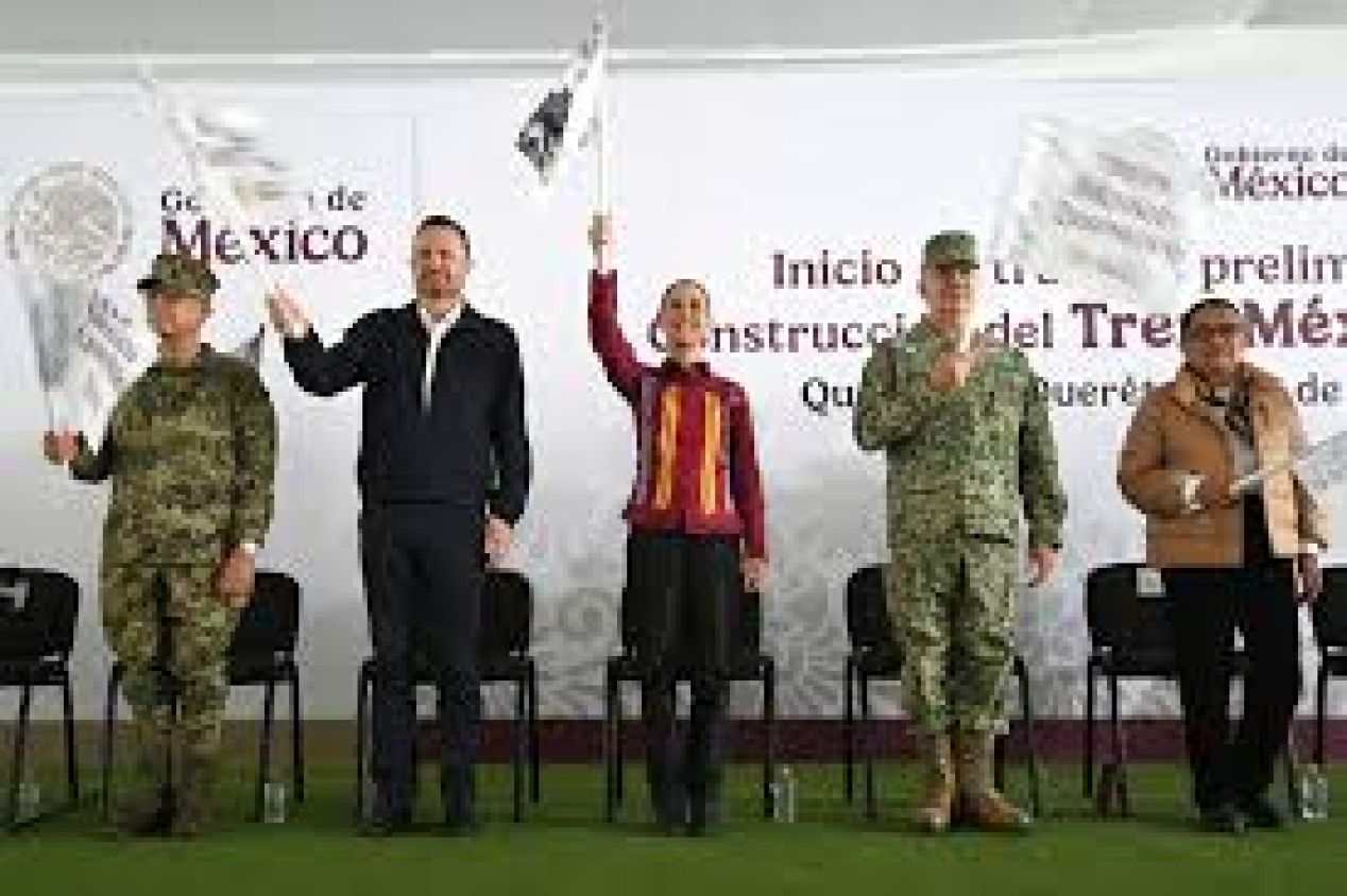 Inician los trabajos del Tren México-Querétaro: ingenieros militares lideran el proyecto