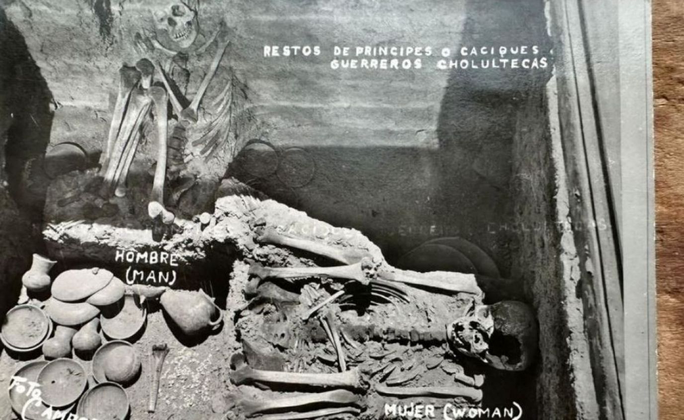 Descubre el Altar de los Cráneos Esculpidos en Cholula por tiempo limitado