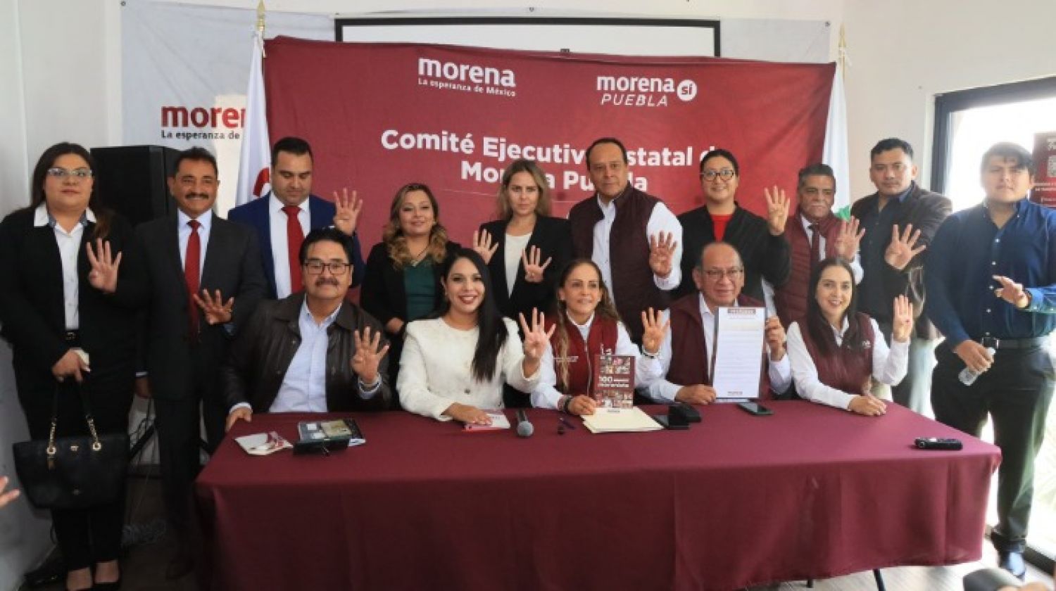Morena renovará dirigencia en Puebla el 16 de noviembre 