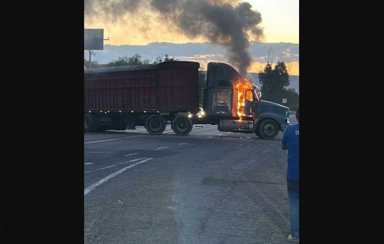Bloqueos en la carretera 45 Norte en Aguascalientes tras disturbios criminales
