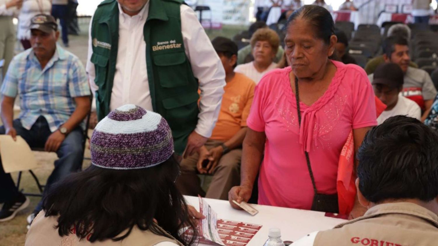 Inicio del registro para la Pensión Bienestar para mujeres adultas mayores de 60 a 64 años en Puebla