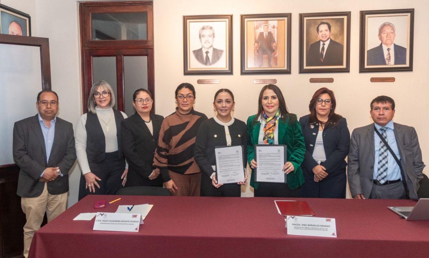 Impulsarán Centro de Ética Judicial y PJ acciones de capacitación