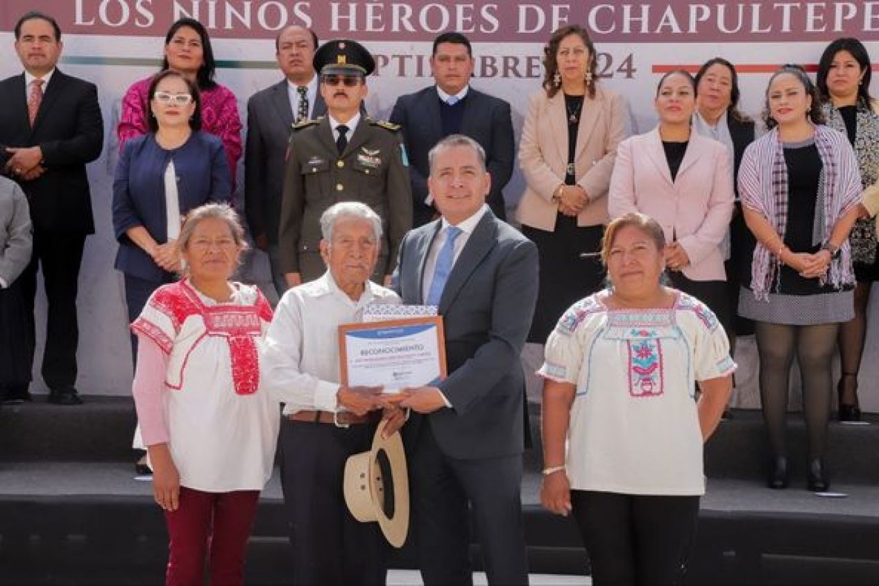 Encabeza Edmundo Tlatehui la conmemoración del 177° Aniversario de la Gesta Heroica de los Niños Héroes de Chapultepec