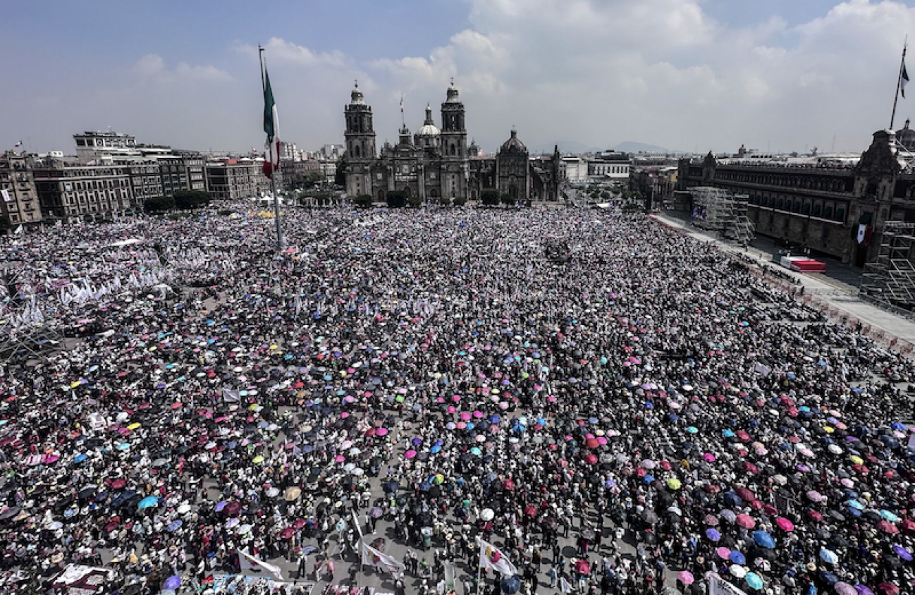 López Obrador asegura que México vive una "auténtica democracia" en su último Informe de Gobierno