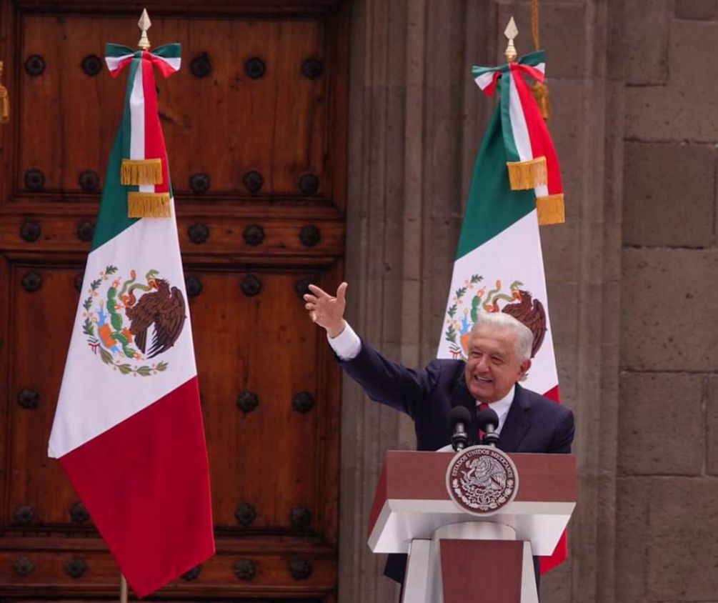 López Obrador destaca avances en seguridad y reducción del crimen en su último informe de gobierno
