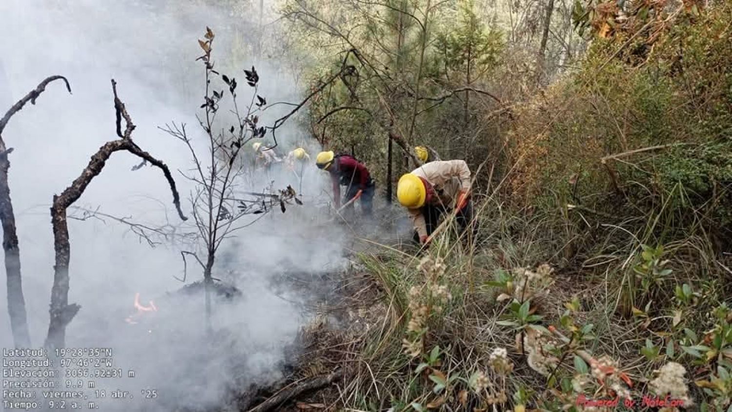 ncendio en Atltzayanca controlado al 80%, continúan labores por tierra y aire 