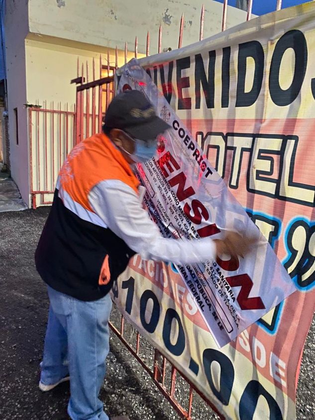 Suspenden nueve hoteles y moteles en Tlaxcala por incumplir normas sanitarias