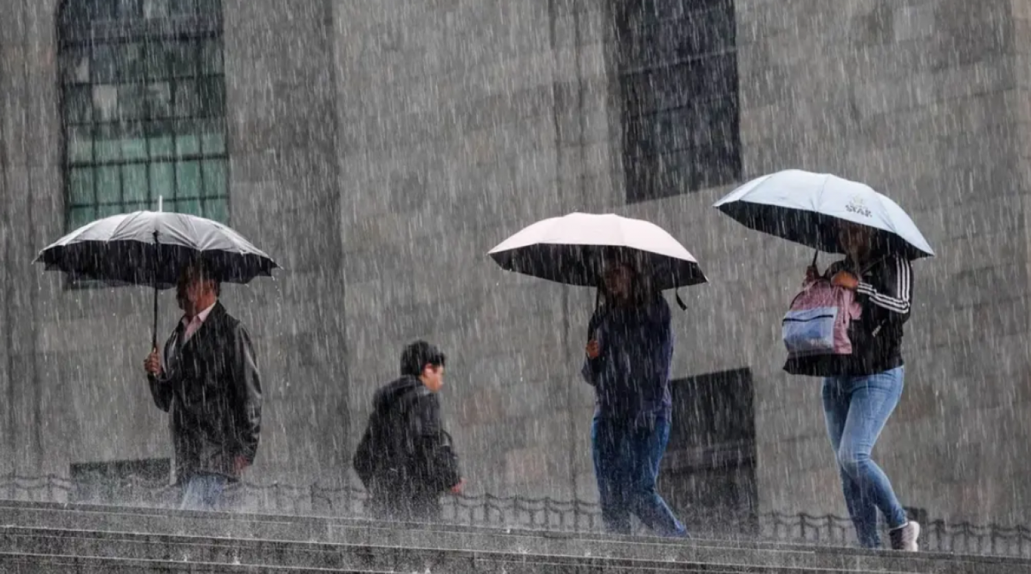Temporal de lluvias azotará México con tormentas eléctricas y granizo