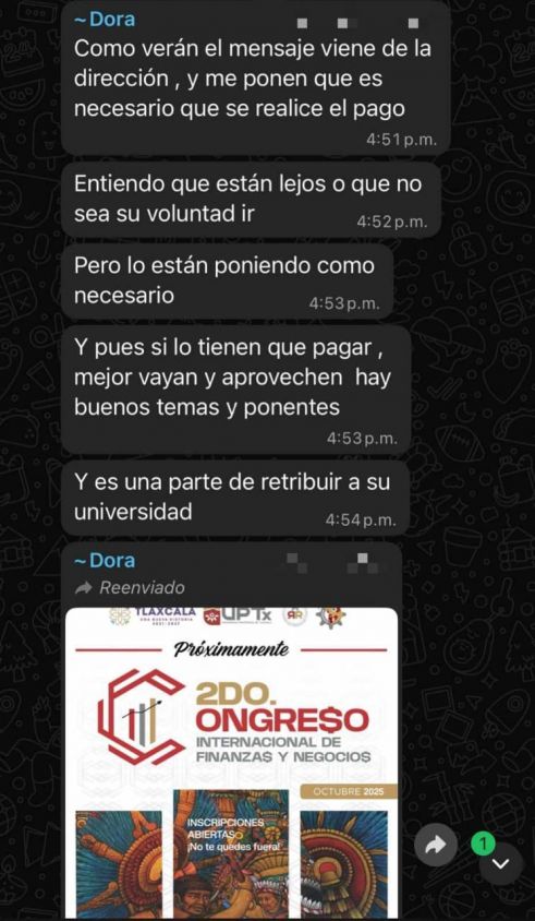 Estudiantes de Tlaxcala exigen eliminar pago obligatorio para congreso universitario