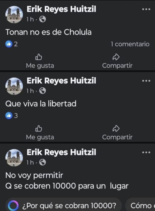 Titular de Cultura de San Pedro Cholula desmiente renuncia tras hackeo de cuenta personal