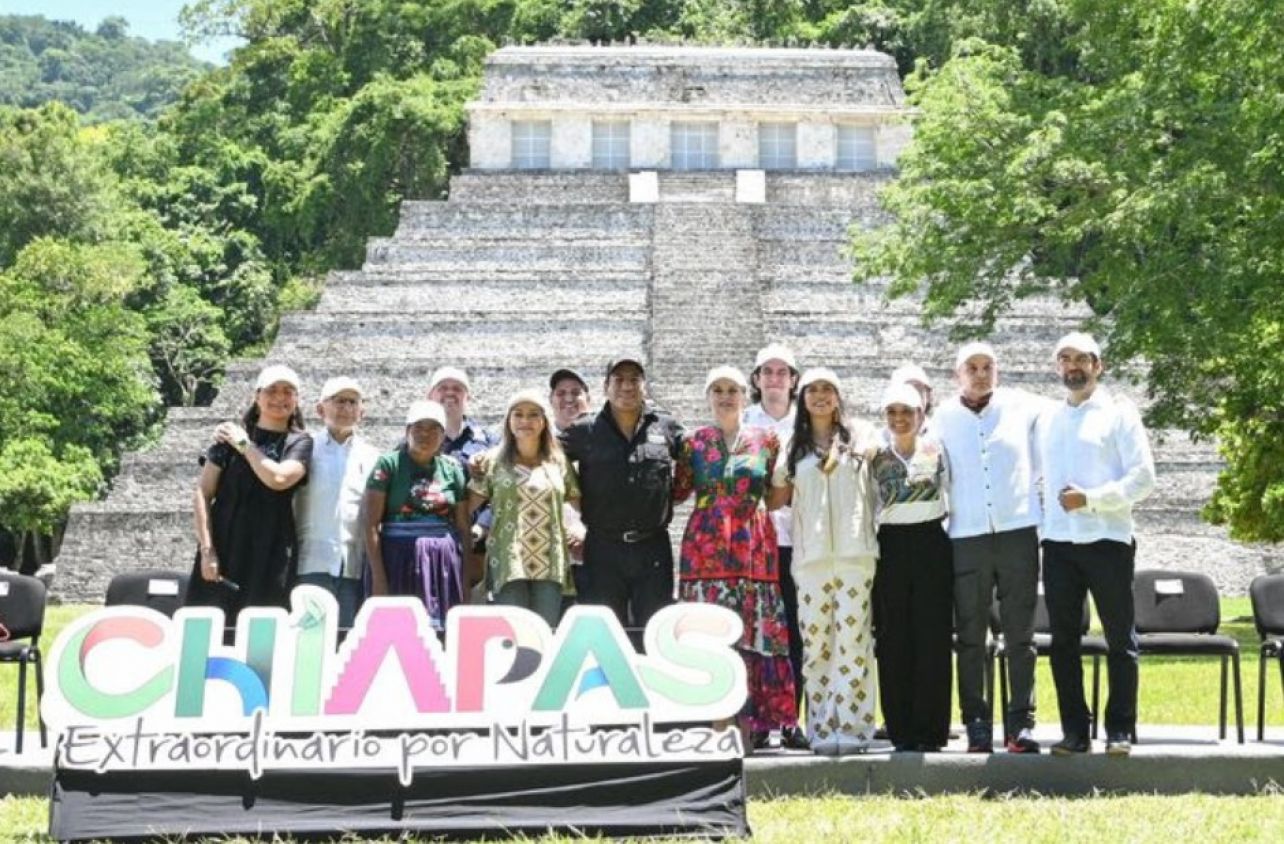Palenque será el punto de partida del serial México Imparable