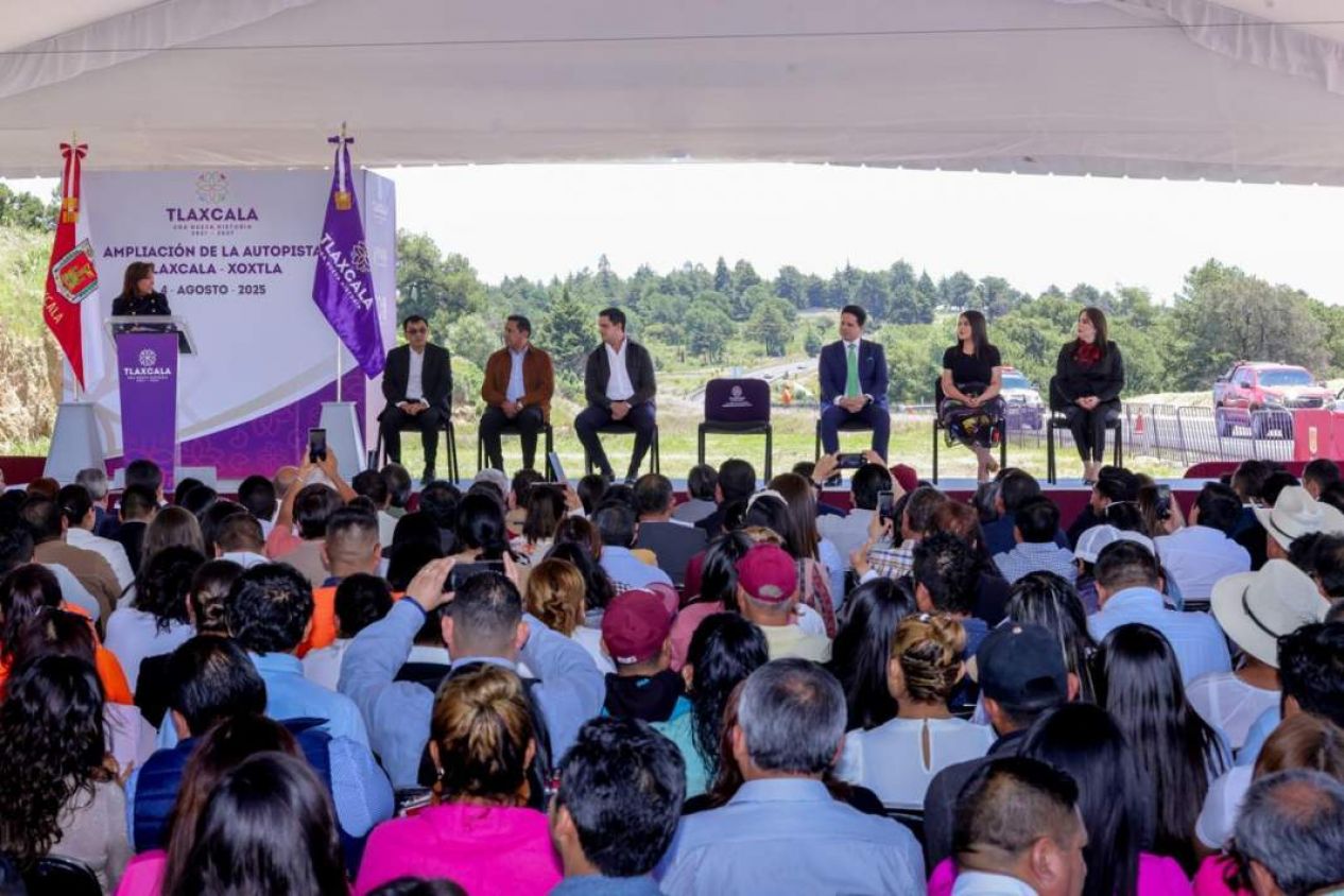 Modernizan autopista Tlaxcala–Puebla sin gasto público y con inversión récord
