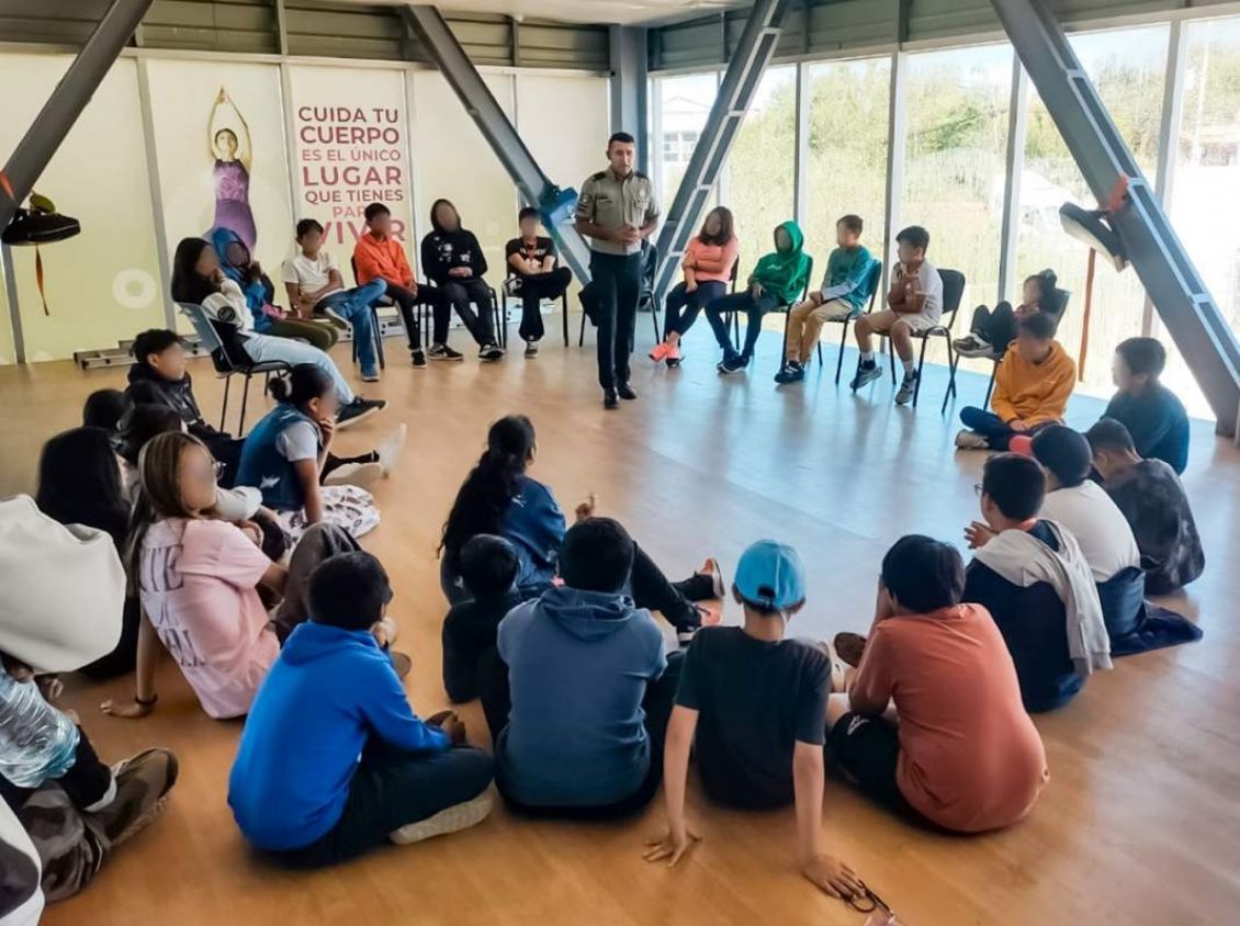 Formación cívica y seguridad: Niños de Tlaxcala aprenden con Guardia Nacional y FGR