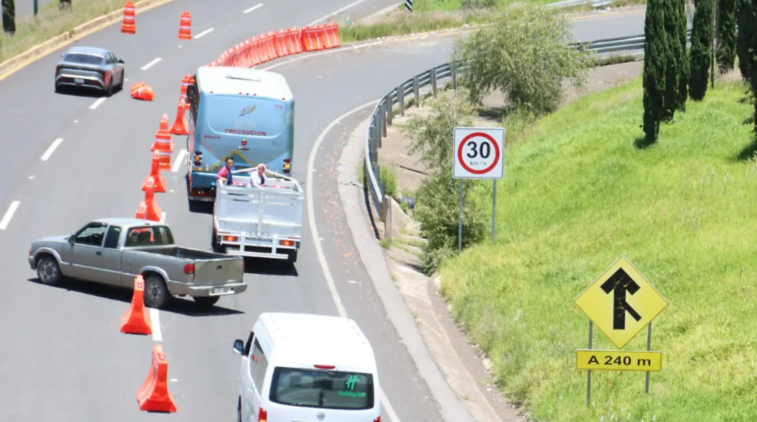 Comienzan cierres por Viaducto Santa Ana; afectará por 18 meses