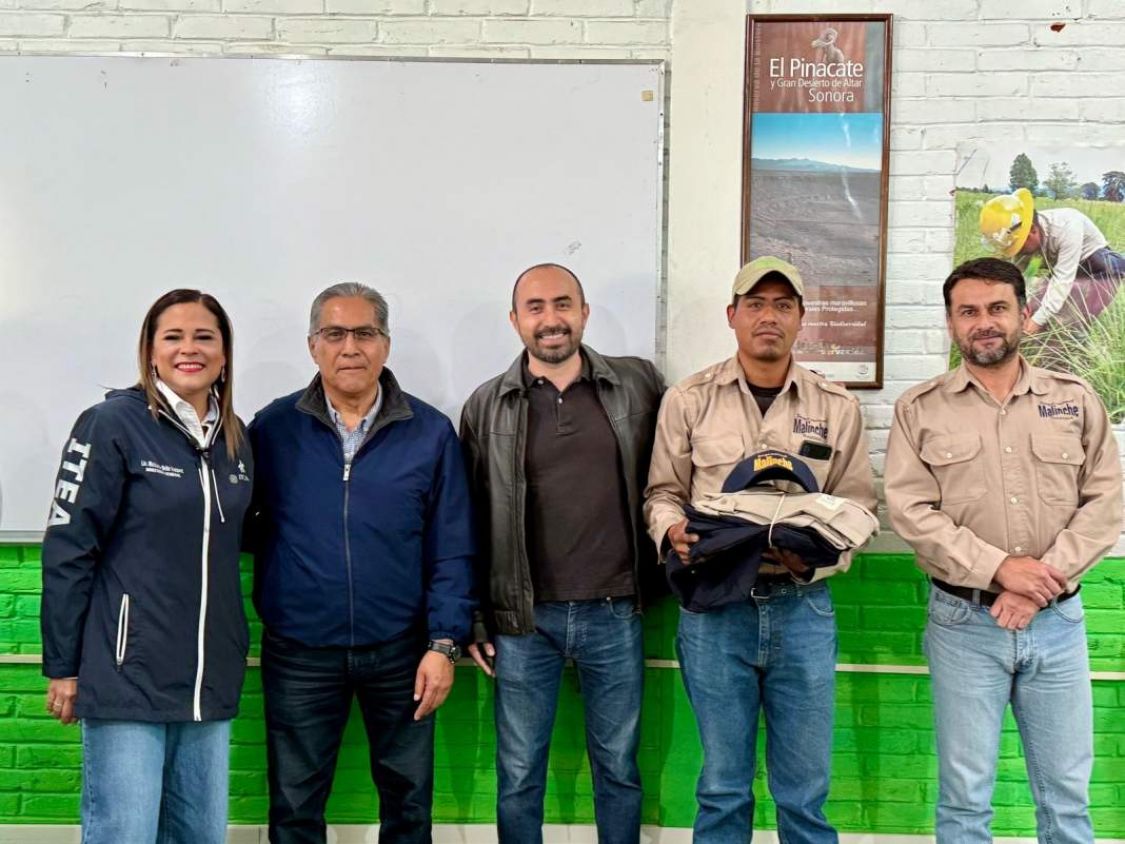 Brigadistas de La Malinche reciben apoyo educativo del ITEA Tlaxcala