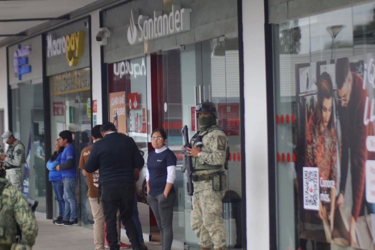 Inseguridad acecha a capitalinos, asaltan a cuentahabientes en Tlaxcala