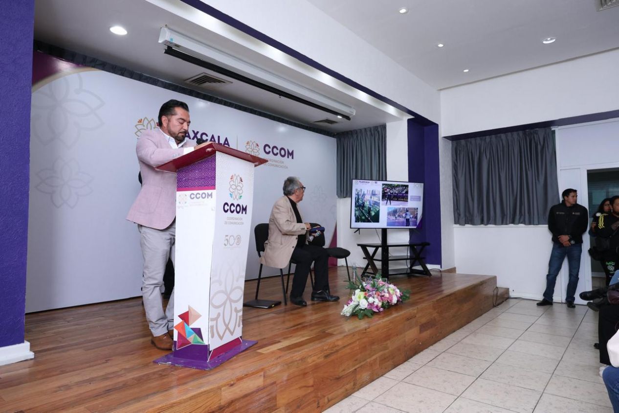 Rehabilitan Zócalo de Tlaxcala con inversión de 10.4 mdp por sus 500 años