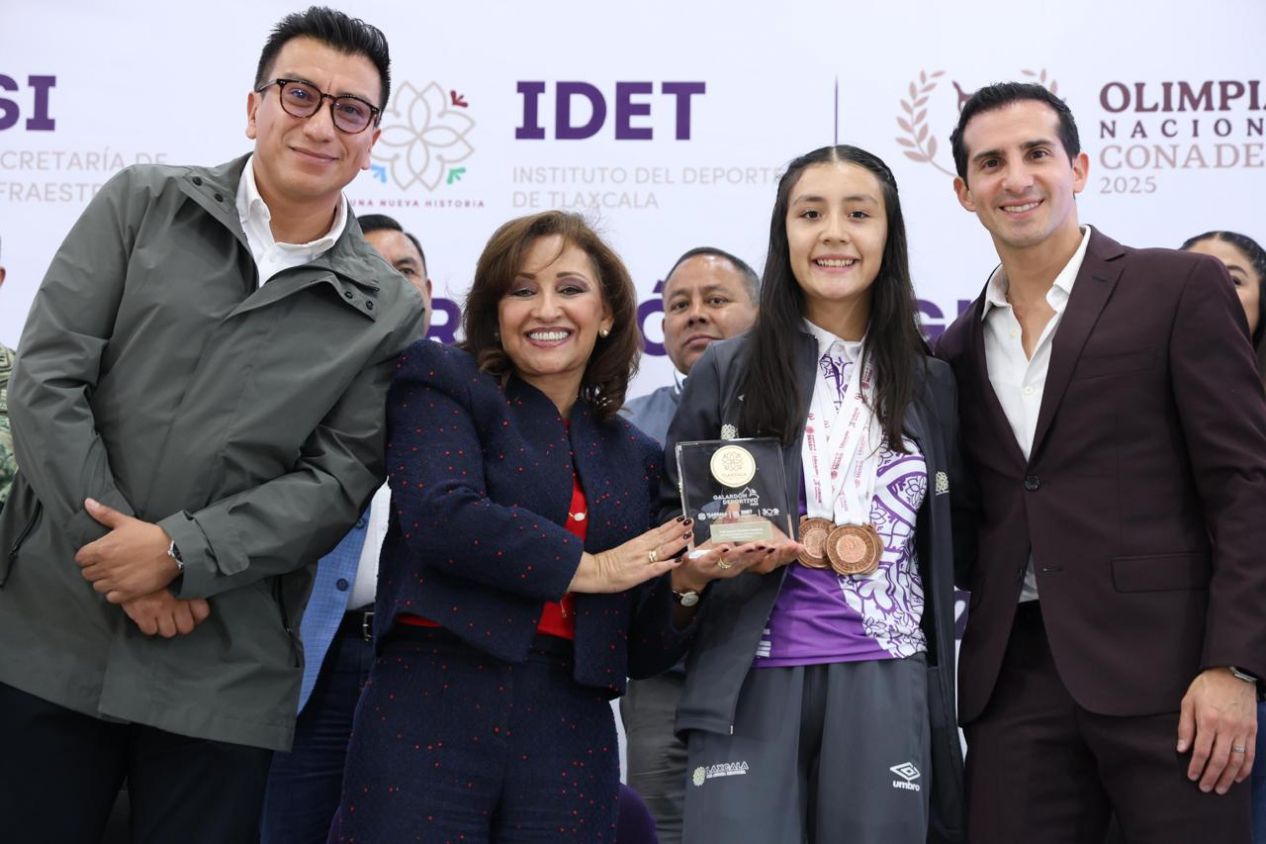Tlaxcala invierte mil 100 mdp en deporte y celebra récord en Olimpiada 2025