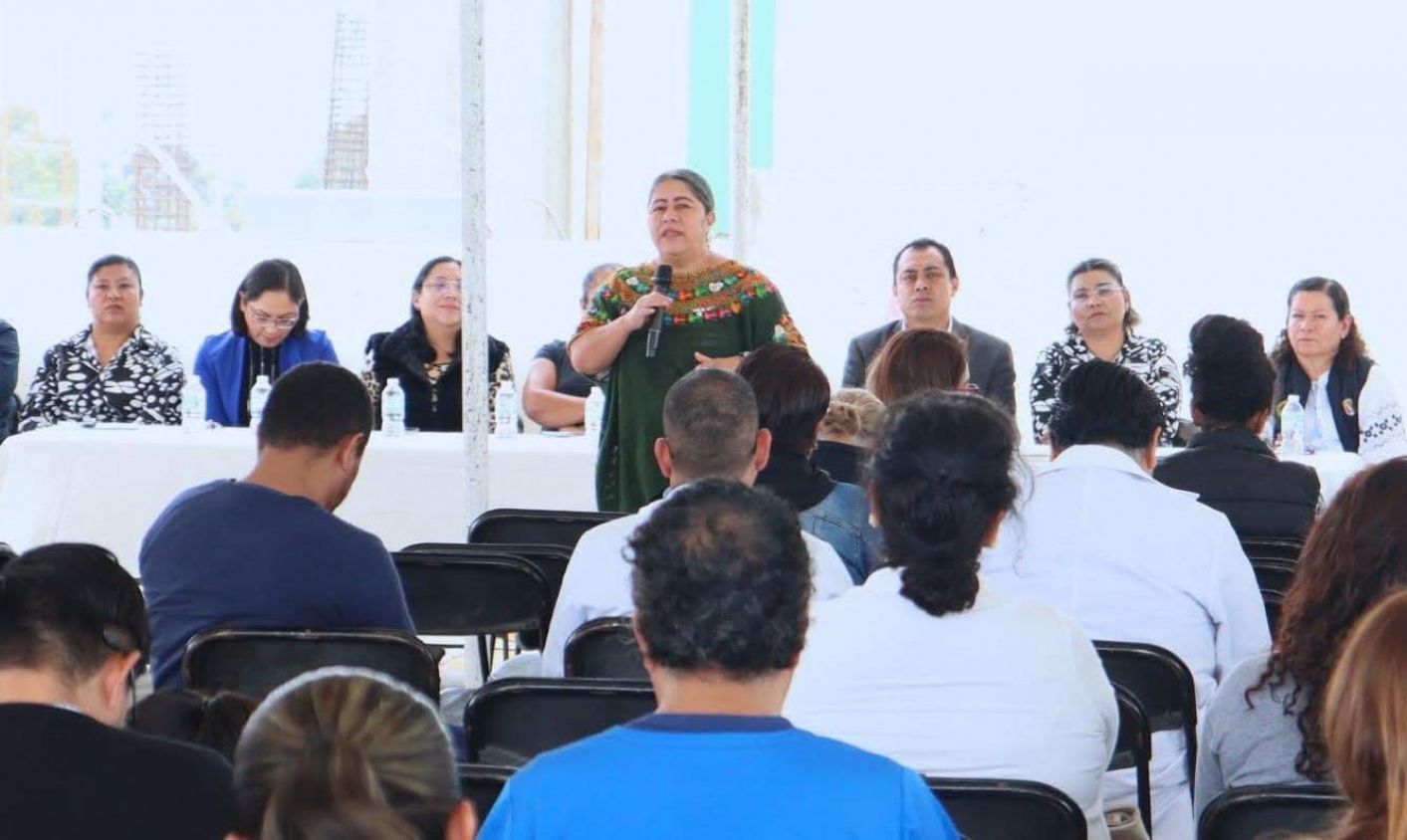 Blanca Águila Lima fortalece derechos laborales y atención en hospitales de Tlaxcala