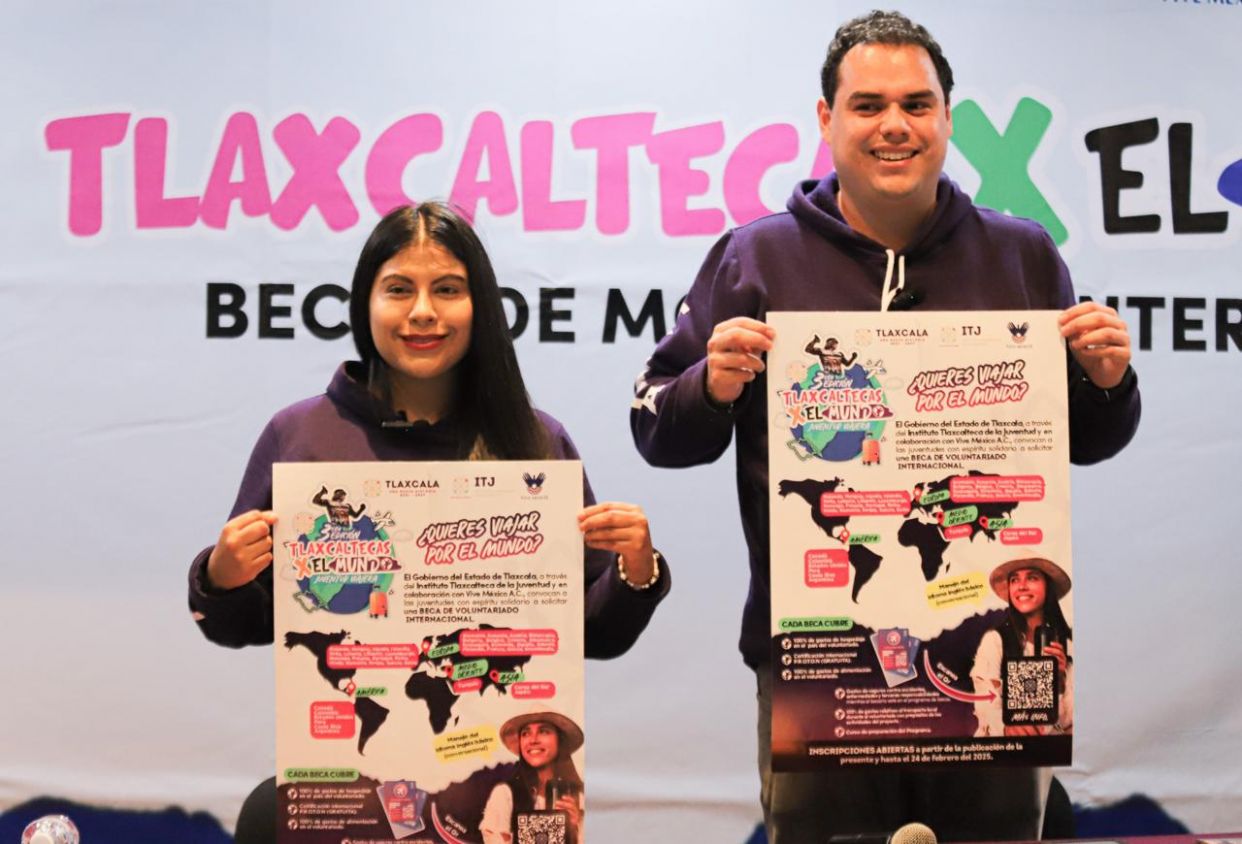 Aplica ahora! Convocatoria "Juventud Viajera" para becas de voluntariado internacional