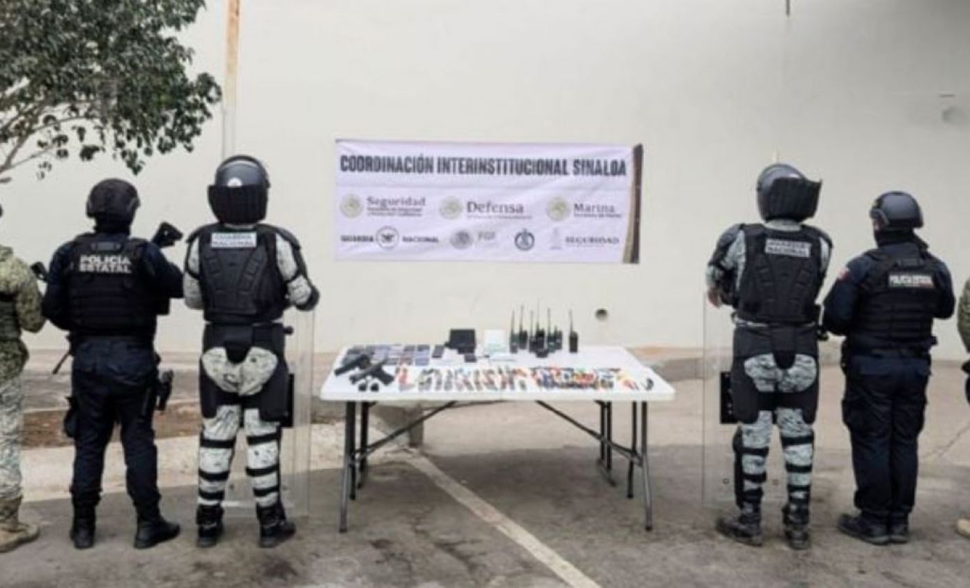 Operativos en cárceles de Sinaloa descubren armas y electrónicos ilegales