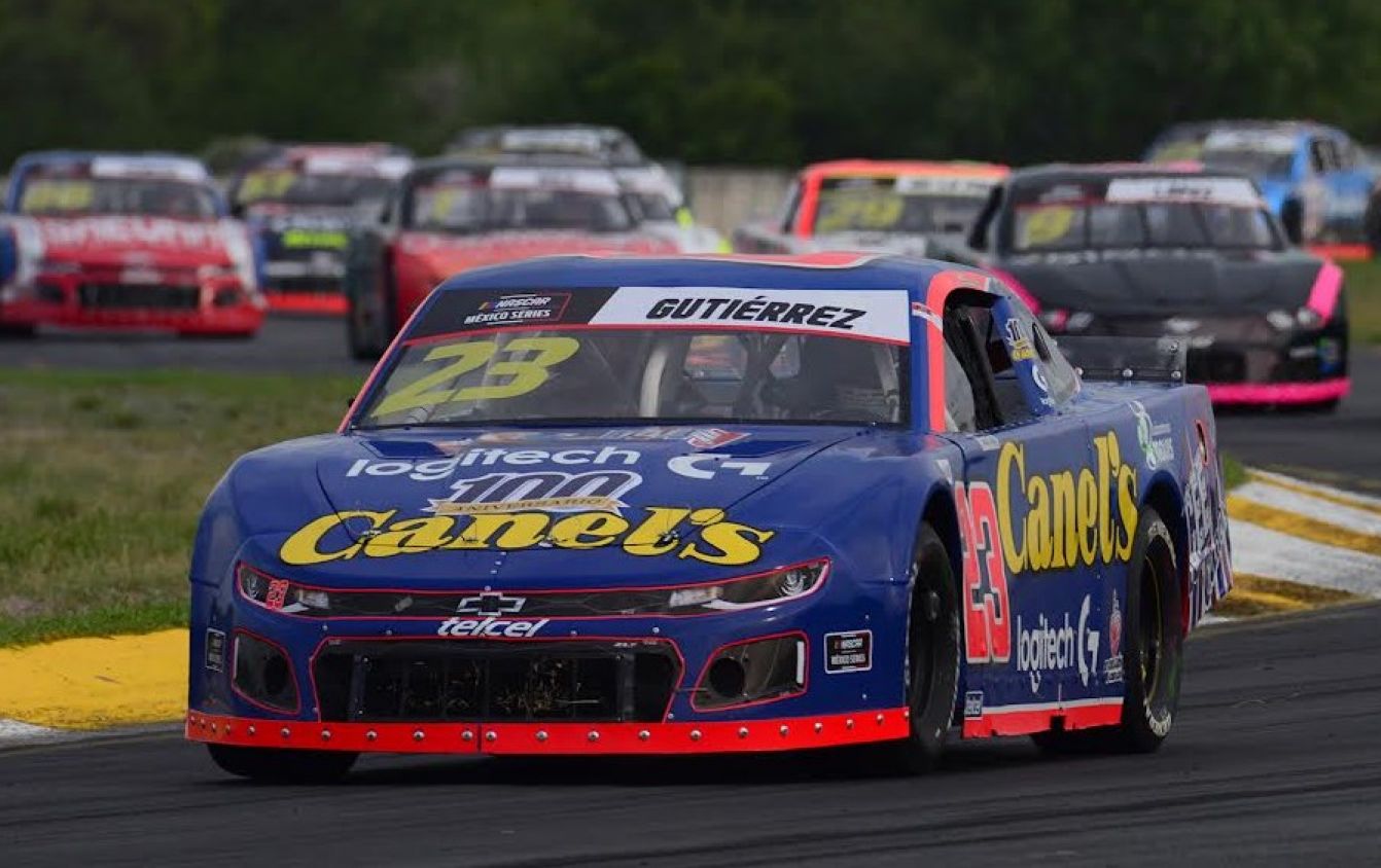 Max Gutiérrez, firme aspirante al título en NASCAR México 2025