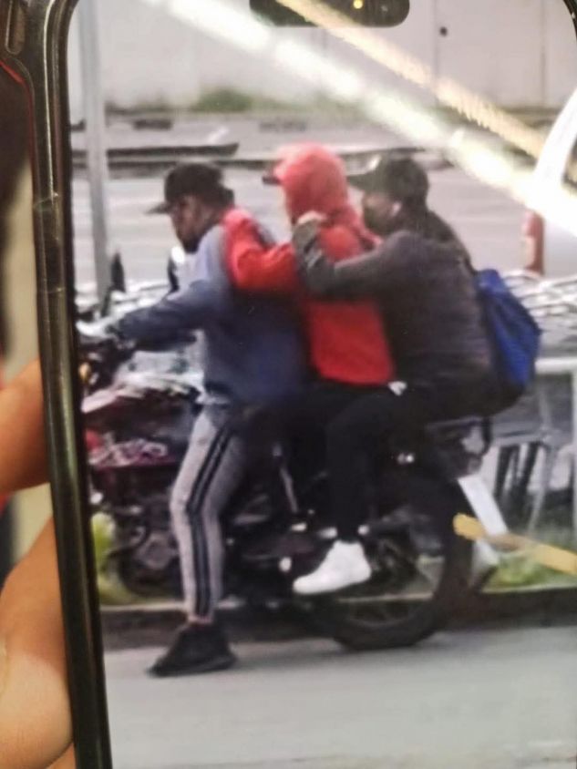 Trío de hampones roban celulares en Gran Patio Apetatitlán, seguridad brilla por ausencia
