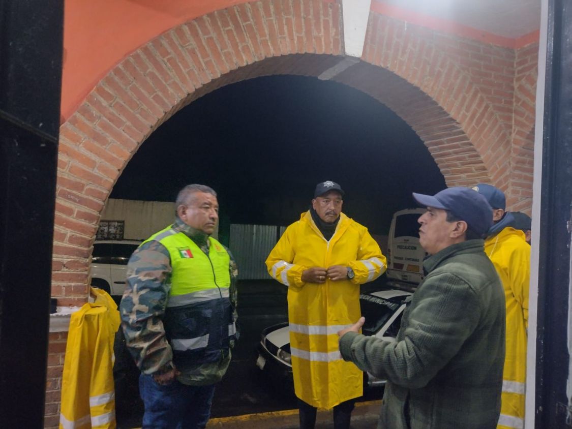Protección Civil evalúa daños en viviendas tras desbordamiento en Benito Juárez, Tlaxcala