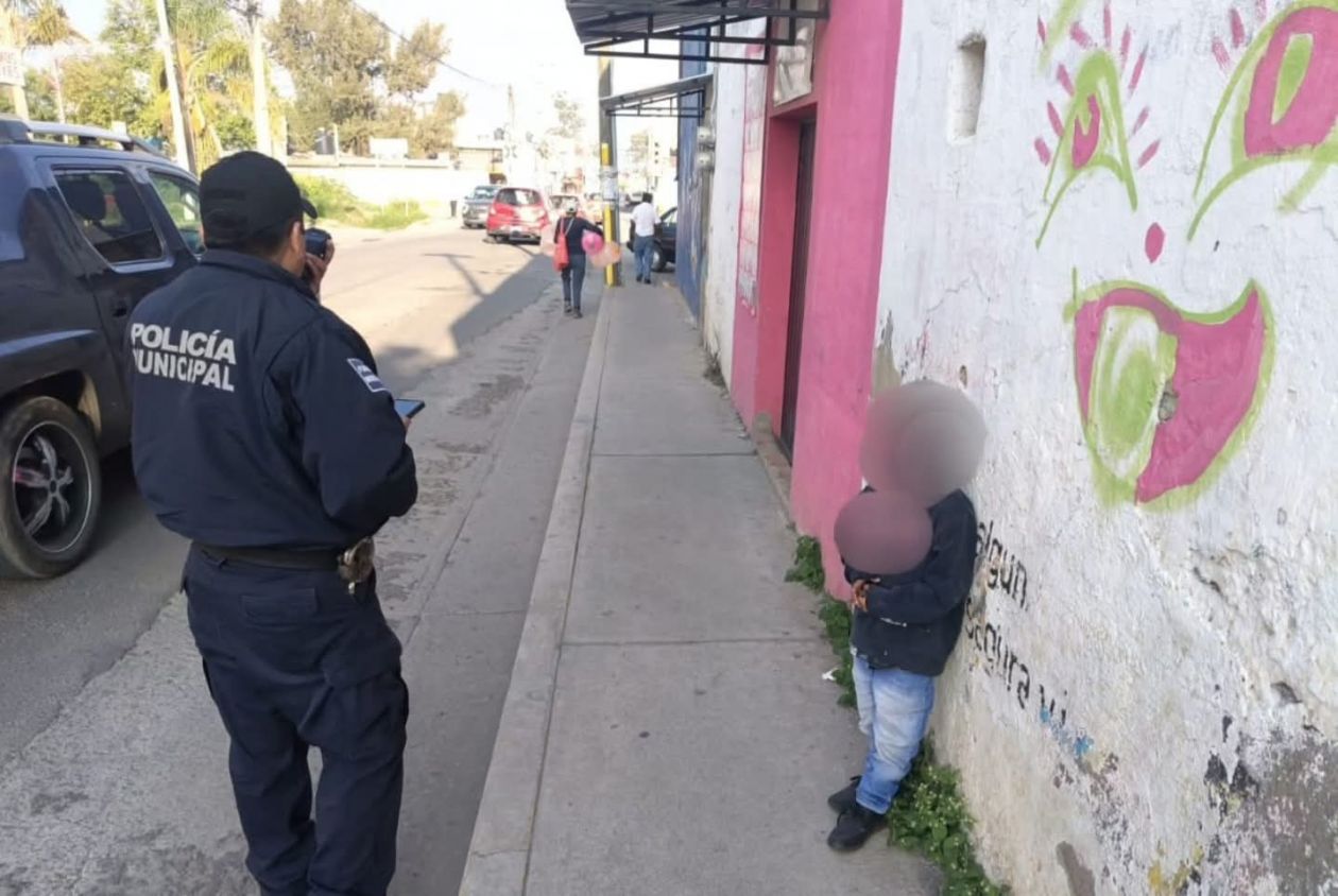Logra Policía de Papalotla regresar a menor de edad con su familia