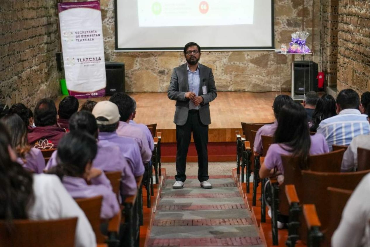 Capacita Bienestar Tlaxcala en derechos de la niñez y protección social
