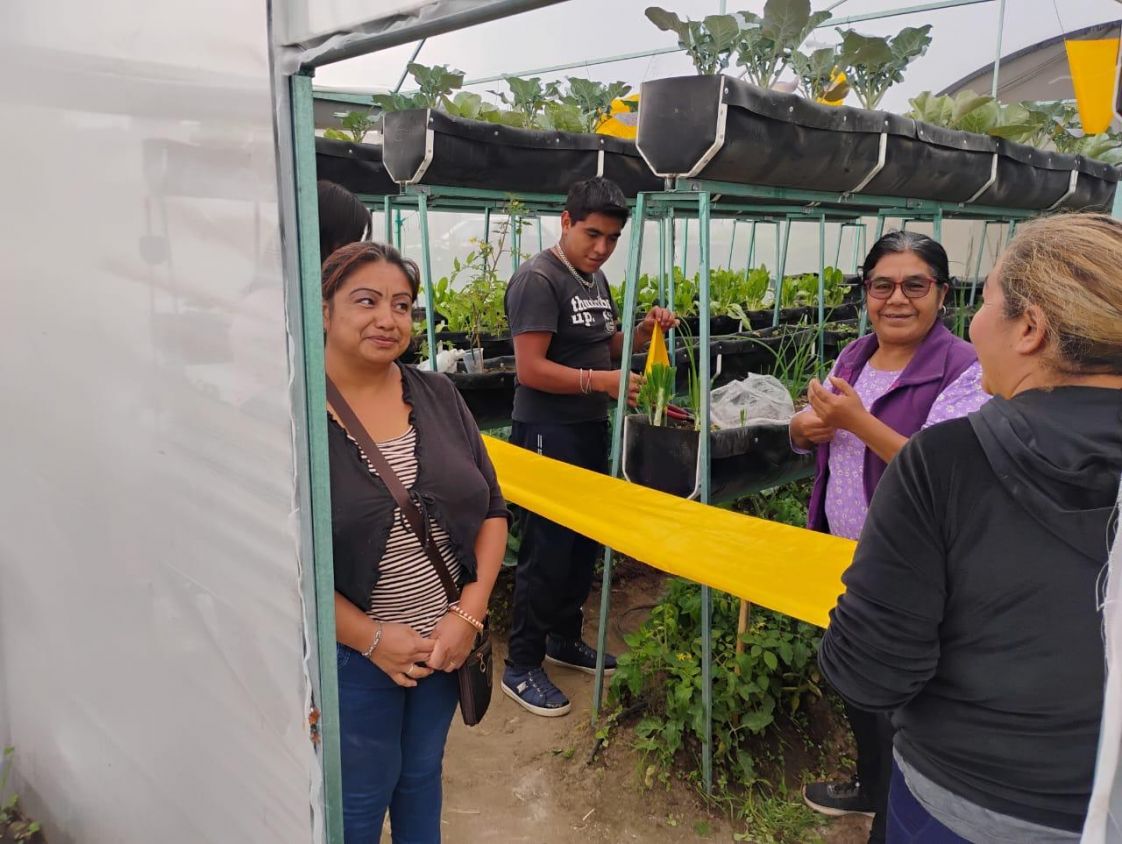 Capacitan en Tlaxcala para lograr autosuficiencia alimentaria en familias rurales