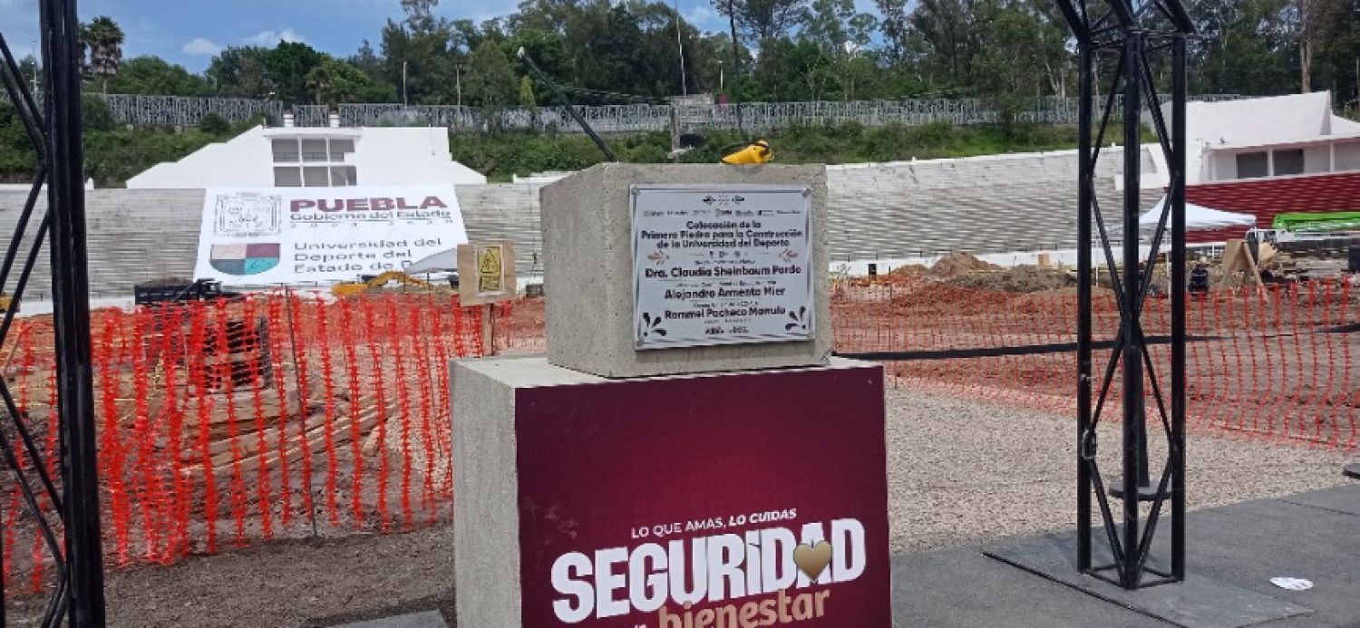 Inicia construcción de la Universidad del Deporte en Puebla con inversión de 729.6 mdp