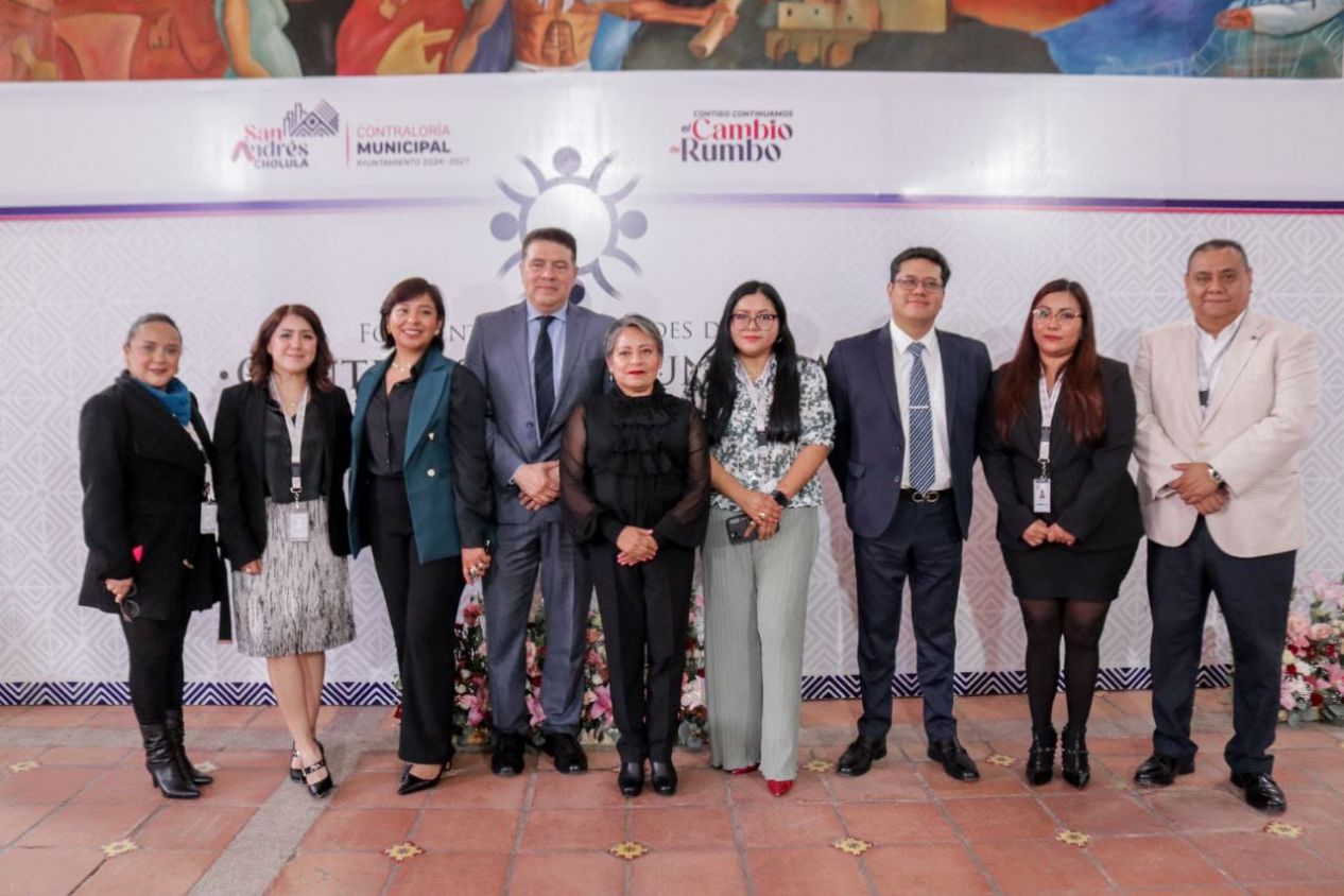 Reúne San Andrés Cholula a contralorías municipales para reforzar normativas y combatir malas prácticas