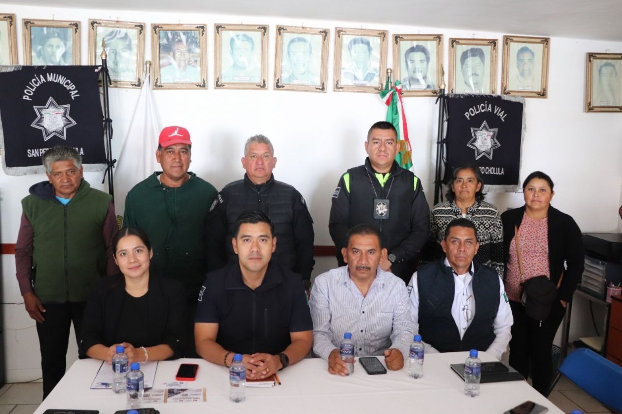 Coordinación, Denuncia y más Vigilancia: Ejes acordados en Mesa de Seguridad en San Cosme Texintla