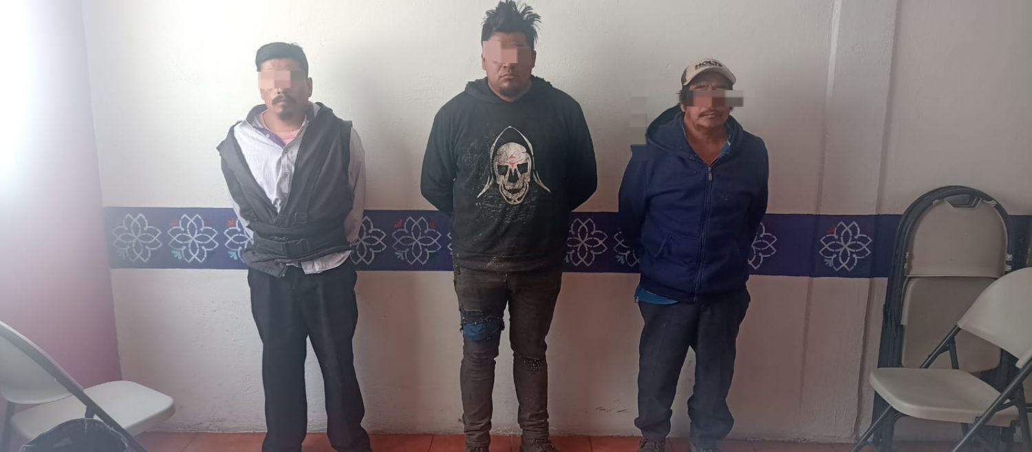 Detienen a “Los Capotes” por saqueo forestal en la Malinche